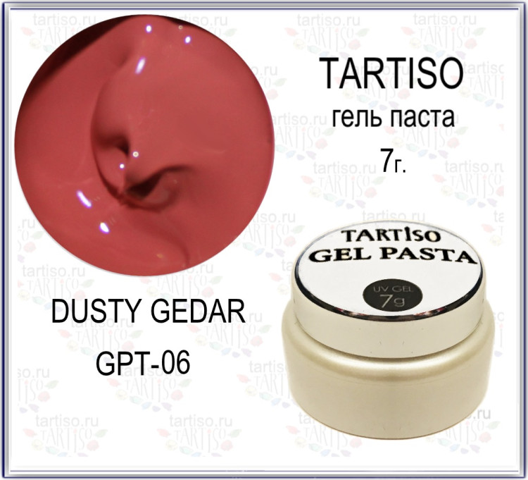TARTISO GEL PASTA №06 Гель паста 7гр Dusty Cedar