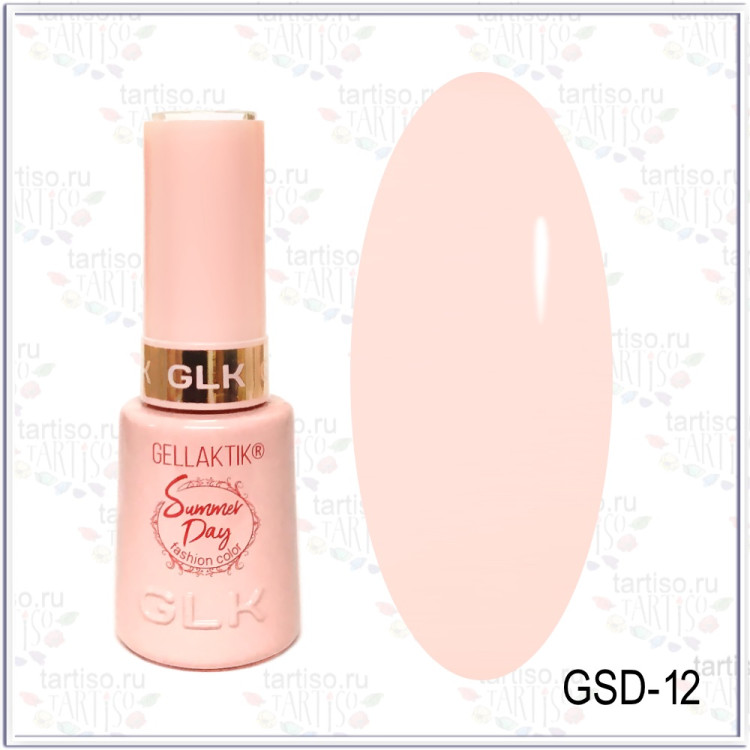 GELLAKTIK SUMMER DAY-12  гель лак 12мл