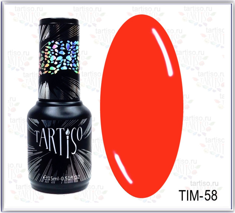 TARTISO TIME TIM-058 Гель лак 15 мл