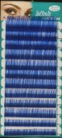 Ресницы шелк StarColor mix A-1003 blue(7)9)11)13)14)15mm