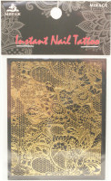 NTG-10 Наклейка Instant Nail Tattoo сетка кружево Mirage