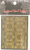 NTG-12 Наклейка Instant Nail Tattoo сетка кружево Mirage