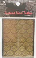 NTG-14 Наклейка Instant Nail Tattoo сетка кружево Mirage