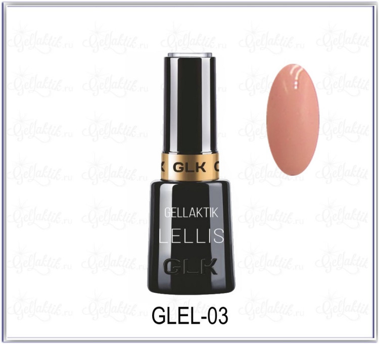 GELLAKTIK LELLIS- 03 Гель лак 12 мл