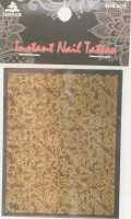 NTG-16 Наклейка Instant Nail Tattoo сетка кружево Mirage