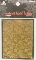 NTG-17 Наклейка Instant Nail Tattoo сетка кружево Mirage