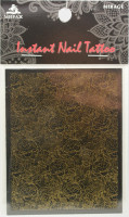 NTG-20 Наклейка Instant Nail Tattoo сетка кружево Mirage