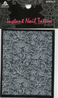NTW-03 Наклейка Instant Nail Tattoo сетка кружево Mirage