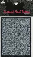 NTW-05 Наклейка Instant Nail Tattoo сетка кружево Mirage