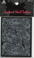 NTW-06 Наклейка Instant Nail Tattoo сетка кружево Mirage