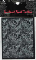 NTW-07 Наклейка Instant Nail Tattoo сетка кружево Mirage