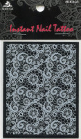 NTW-08 Наклейка Instant Nail Tattoo сетка кружево Mirage