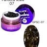 GELLAKTIK PANDORA SCALE №07 ЧЁРНАЯ гель-краска с липким слоем ,7гр