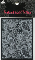 NTW-13 Наклейка Instant Nail Tattoo сетка кружево Mirage