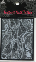 NTW-15 Наклейка Instant Nail Tattoo сетка кружево Mirage