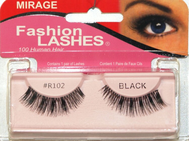 Ресницы Мираж 1-12 MFL- R102  black Fashen Lashes