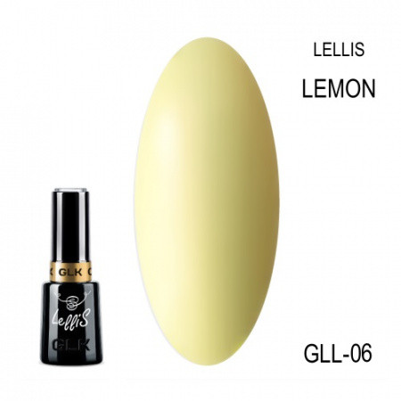 GELLAKTIK LELLIS LEMON GLL-06 гель-лак,12мл