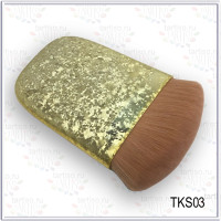 TARTISO Кисть-смётка с широкой ручкой,золотая