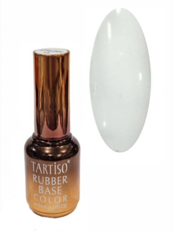 TARTISO RUBBER BASE YUMMY-01 Каучуковая база пастель, 15мл