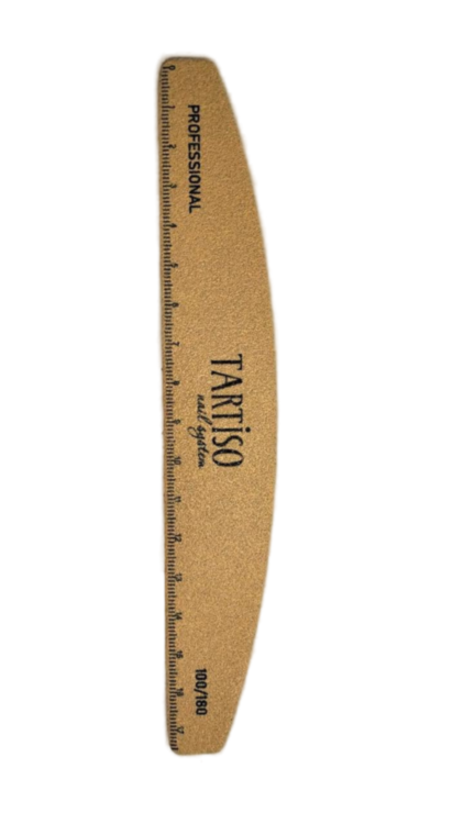 TARTISO PREMIUM Пилка 100-180 лодка коричневая линейка