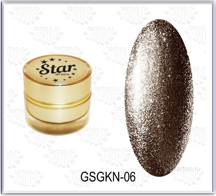 GELLAKTIK STAR GSGKN-06 Гель краска 7гр