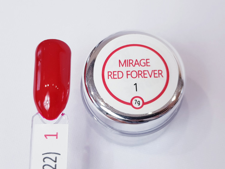 TARTISO RED FOREVER-01 (A22) гель-краска без липкого слоя, 7гр