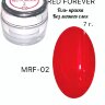 TARTISO RED FOREVER-02 (A129) гель-краска без липкого слоя, 7гр