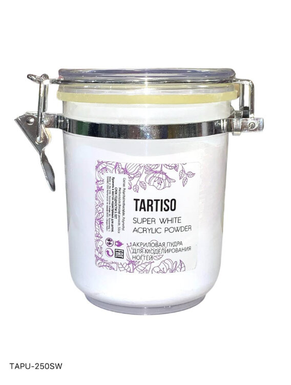 TARTISO Акриловая пудра для наращивания ногтей  White,500гр