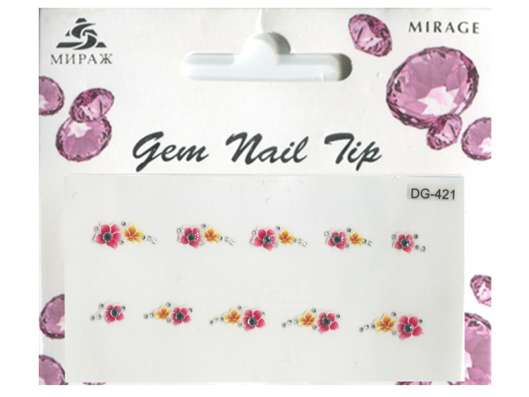 Наклейкa Мираж Gem-art DG-421