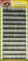 Ресницы шелк StarColor  A-1009 green (полутона)